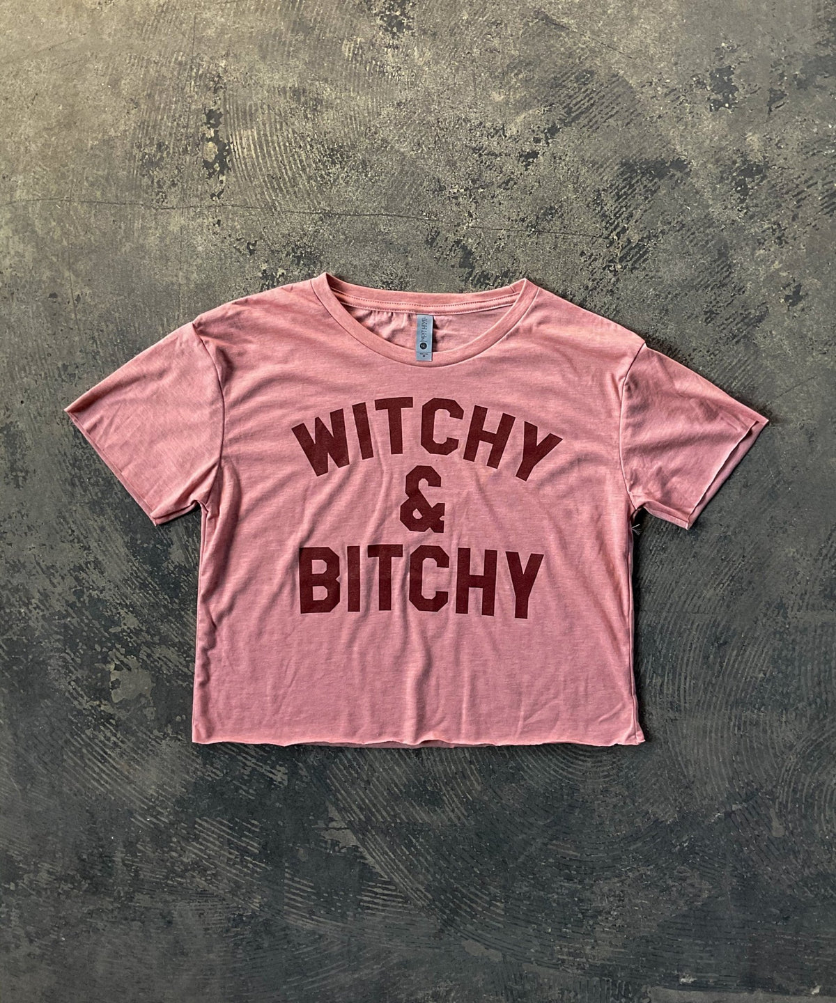 Witchy & Bitchy Crop Top (Clearance) - Starry Skies Austin
