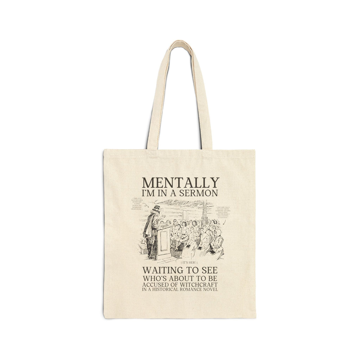 Witchy Romance Tote Bag for Reader: Spooky Bookish Tote for Bookworm - Starry Skies Austin