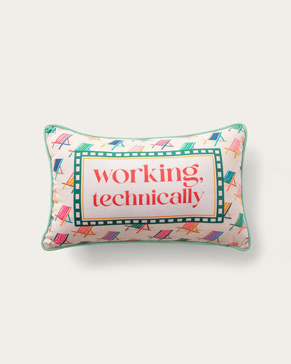 working technically pillow - Starry Skies Austin