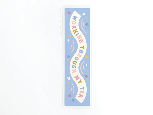 Working Through My TBR Laminated Bookmark - Starry Skies Austin