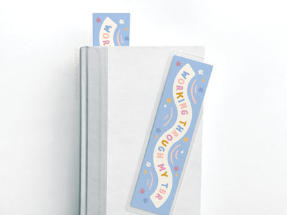 Working Through My TBR Laminated Bookmark - Starry Skies Austin