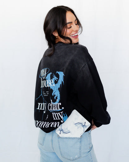 XADDY Drop - Shoulder Sweatshirt - Starry Skies Austin