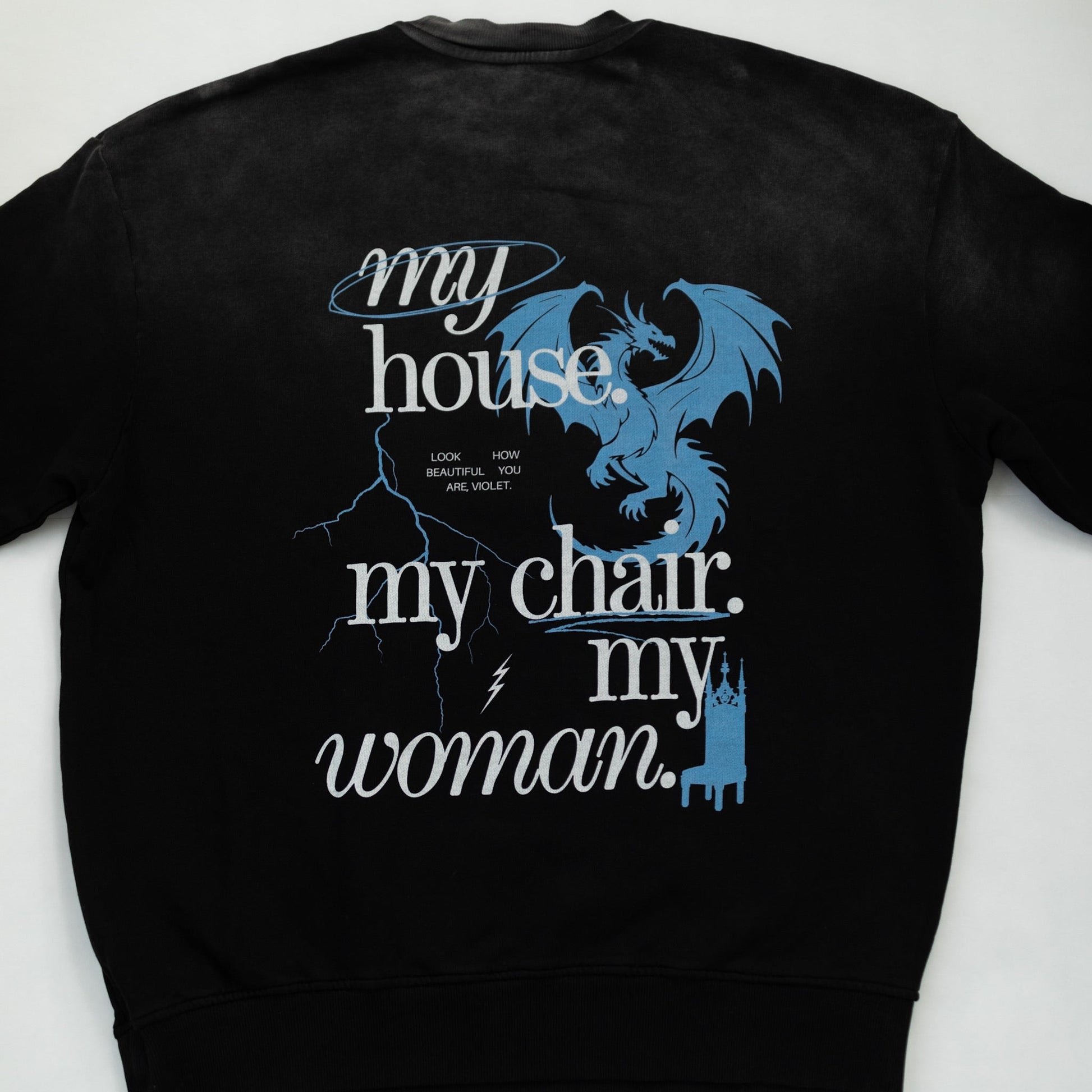 XADDY Drop - Shoulder Sweatshirt - Starry Skies Austin