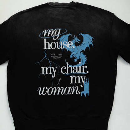 XADDY Drop - Shoulder Sweatshirt - Starry Skies Austin