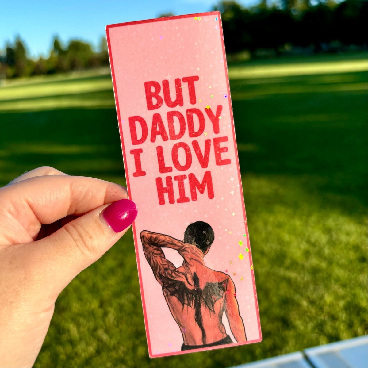 Xaden But Daddy I Love Him Card Stock Bookmark - Starry Skies Austin