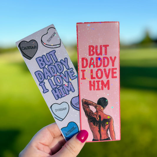 Xaden But Daddy I Love Him Card Stock Bookmark - Starry Skies Austin