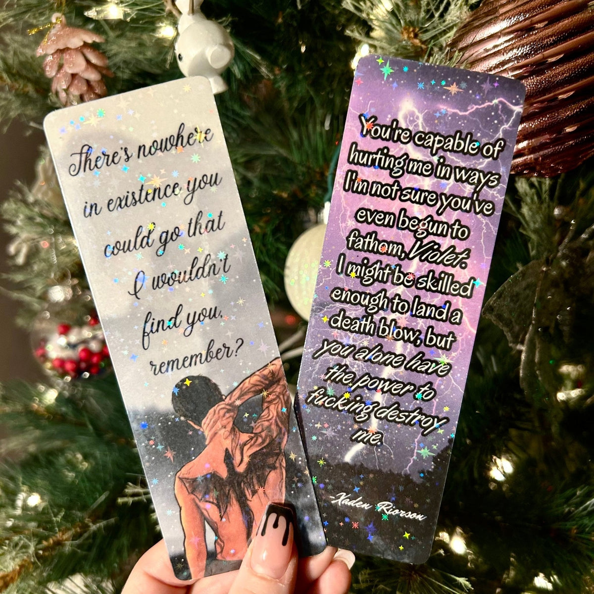 Xaden Card Stock Bookmark - Starry Skies Austin
