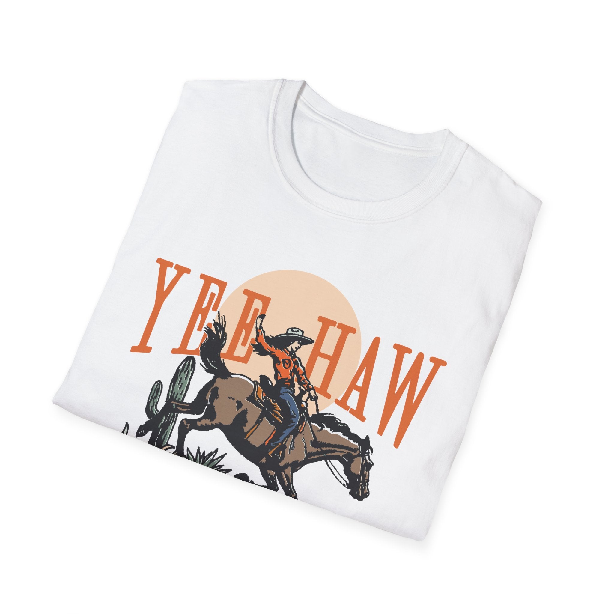 Yee Haw Women's Rights Softstyle Tee - Starry Skies Austin