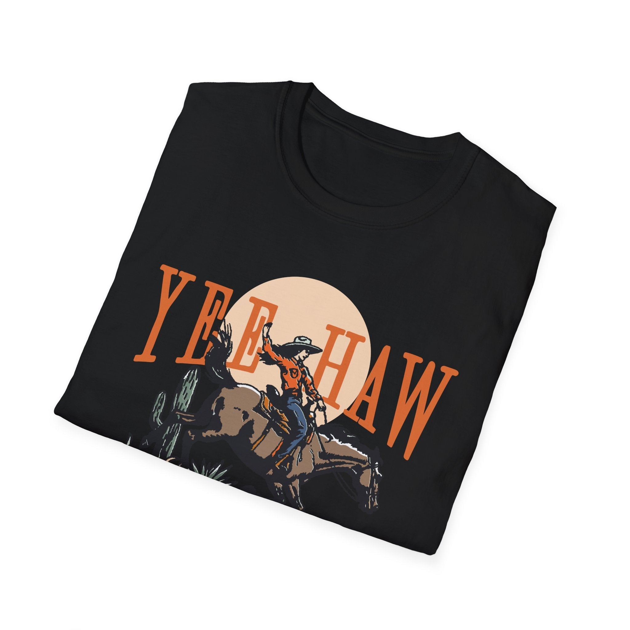 Yee Haw Women's Rights Softstyle Tee - Starry Skies Austin