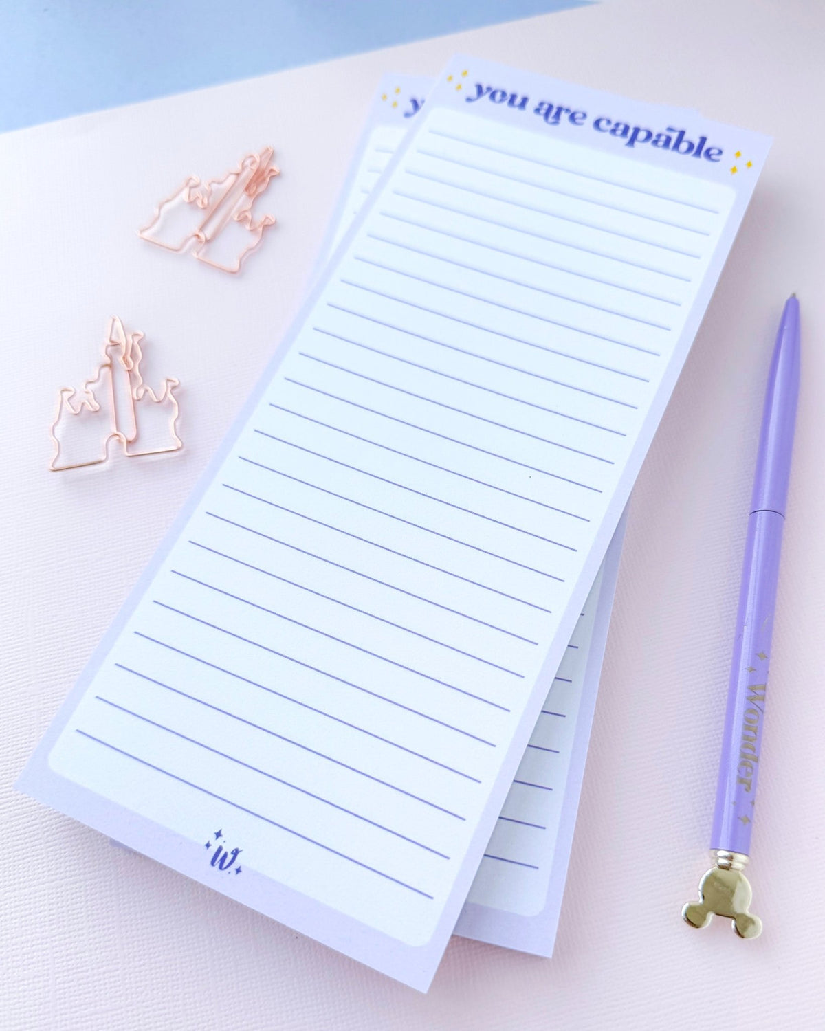 You Are Capable List Notepad - Starry Skies Austin