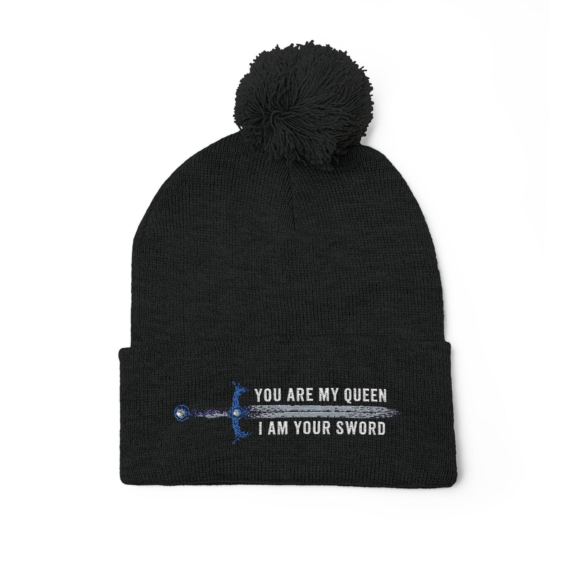 You Are My Queen, I Am Your Sword Beanie | Official Penn Cole Merchandise - Starry Skies Austin
