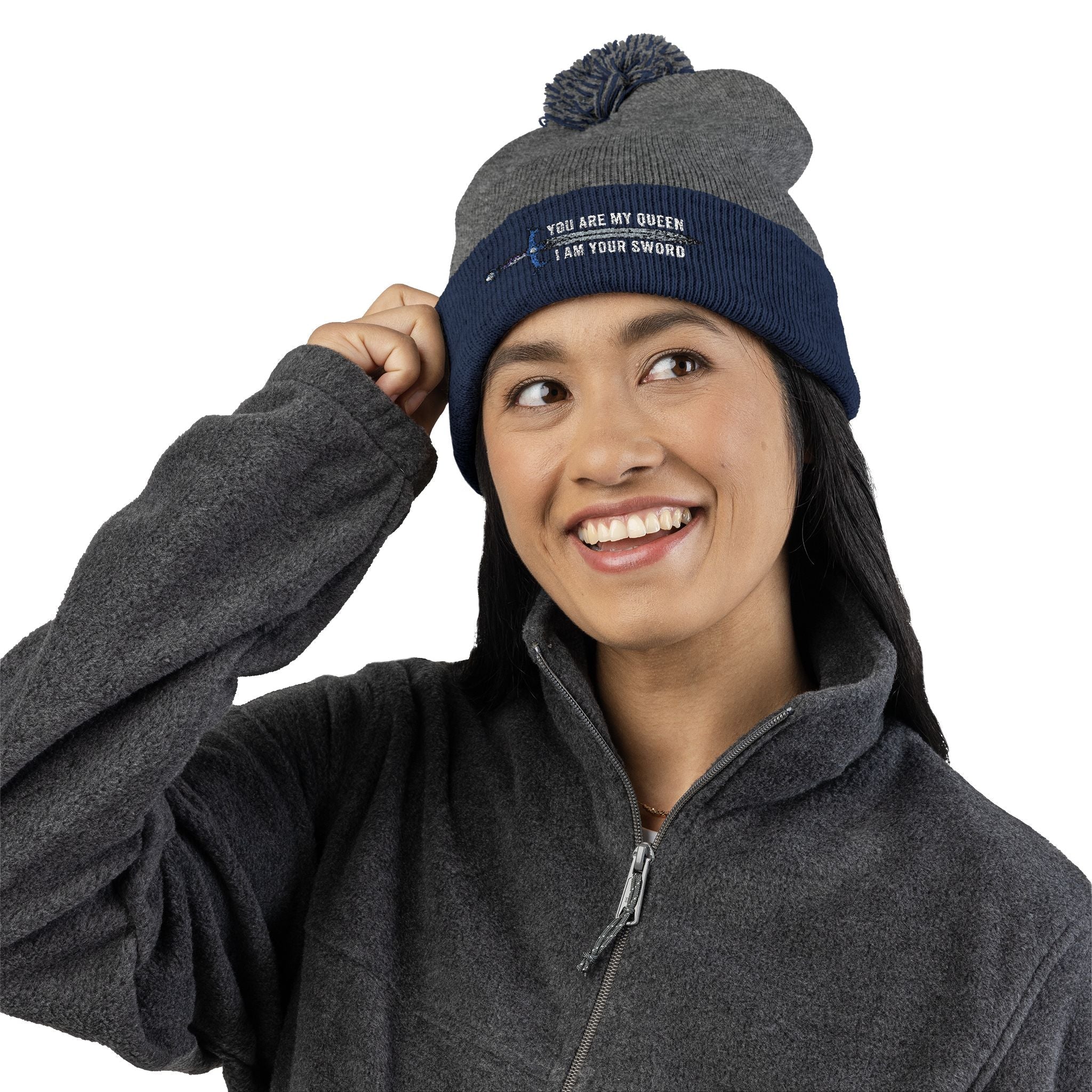 You Are My Queen, I Am Your Sword Beanie | Official Penn Cole Merchandise - Starry Skies Austin