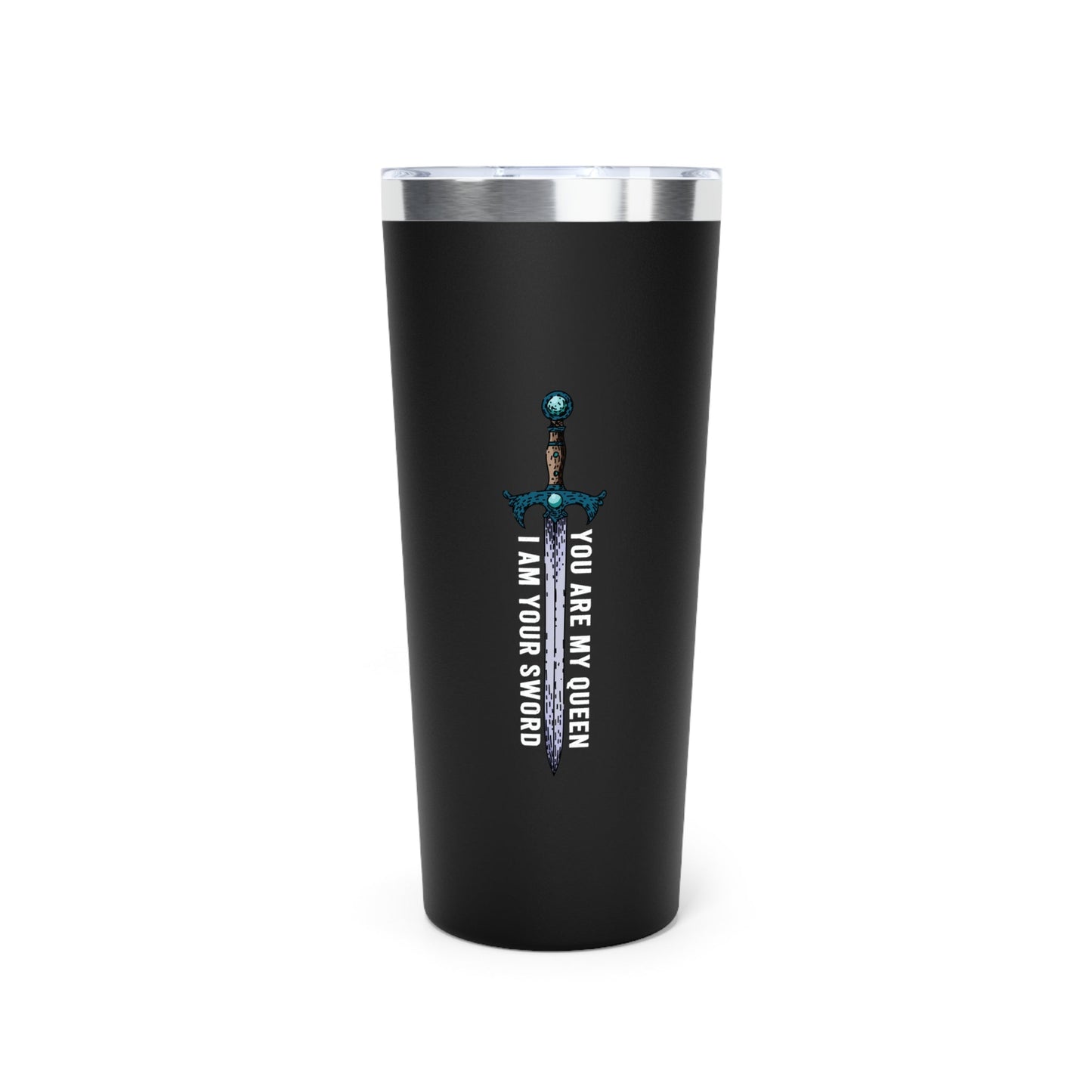 You Are My Queen, I Am Your Sword Tumbler | Official Penn Cole Merchandise - Starry Skies Austin