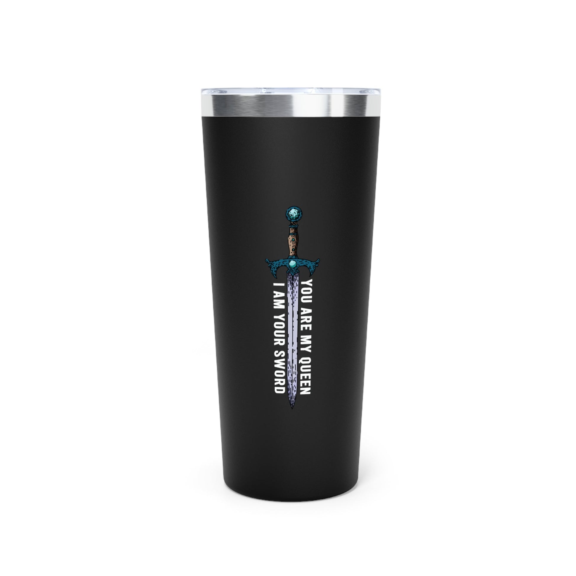 You Are My Queen, I Am Your Sword Tumbler | Official Penn Cole Merchandise - Starry Skies Austin