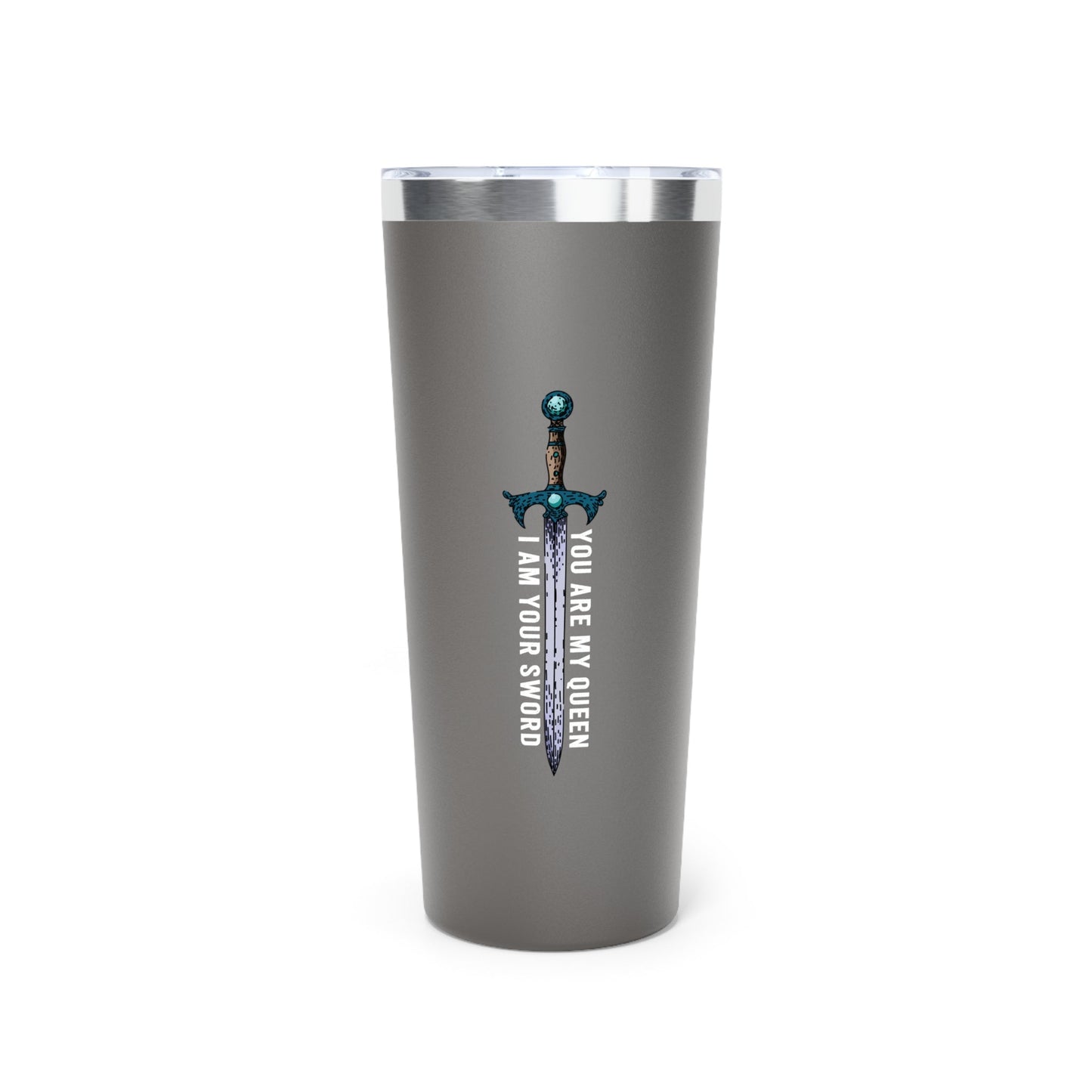 You Are My Queen, I Am Your Sword Tumbler | Official Penn Cole Merchandise - Starry Skies Austin