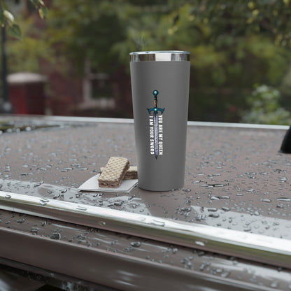 You Are My Queen, I Am Your Sword Tumbler | Official Penn Cole Merchandise - Starry Skies Austin