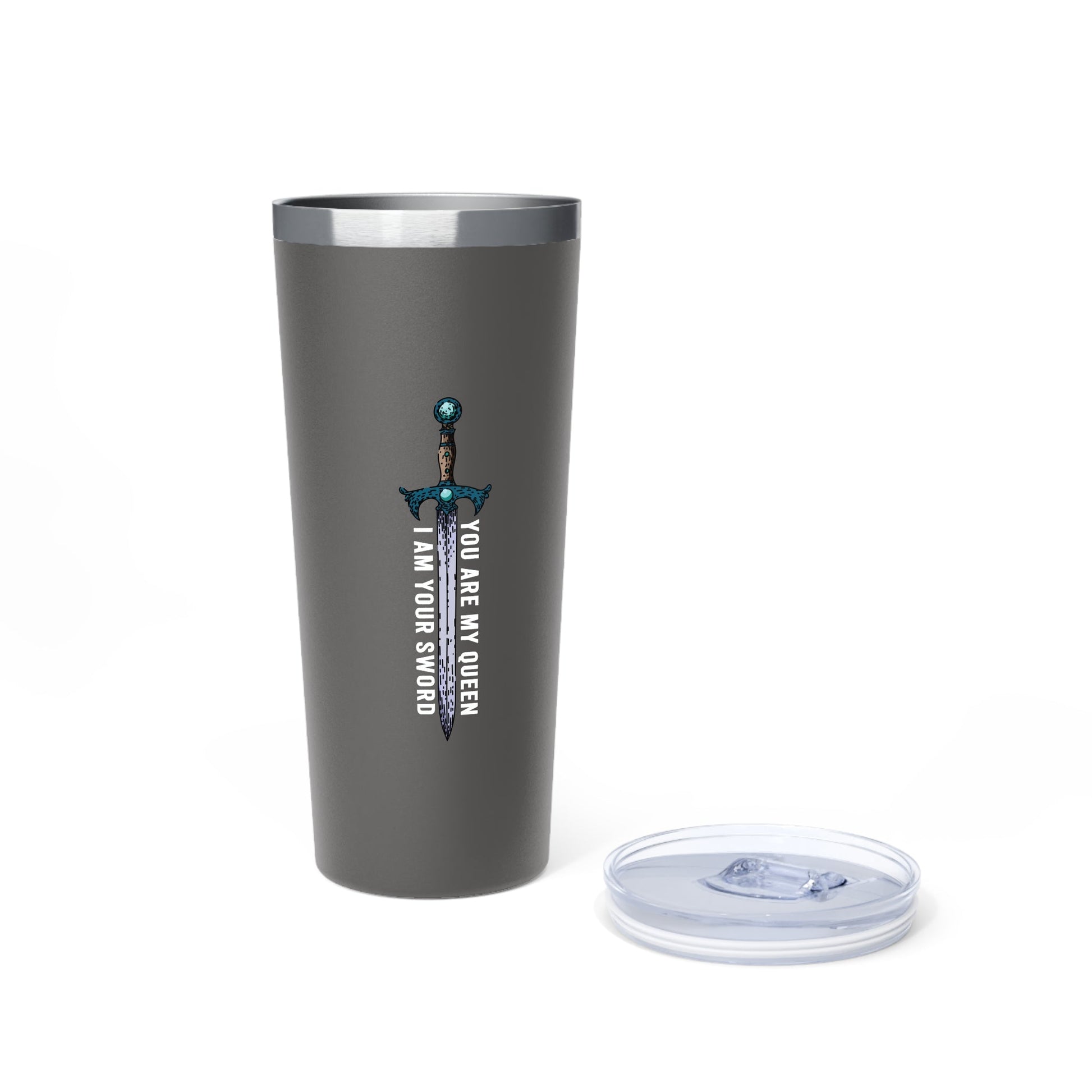 You Are My Queen, I Am Your Sword Tumbler | Official Penn Cole Merchandise - Starry Skies Austin
