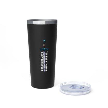 You Are My Queen, I Am Your Sword Tumbler | Official Penn Cole Merchandise - Starry Skies Austin