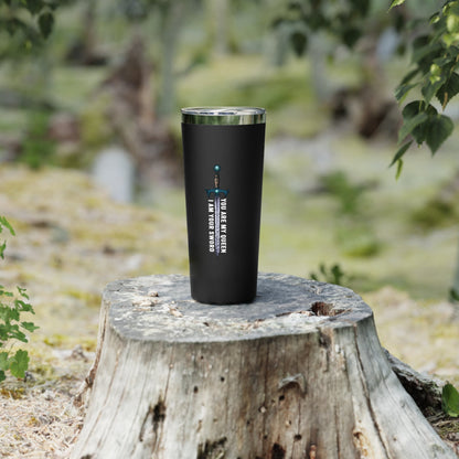 You Are My Queen, I Am Your Sword Tumbler | Official Penn Cole Merchandise - Starry Skies Austin