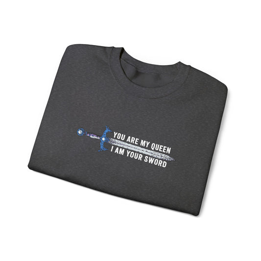 You Are My Queen Sweatshirt | Official Penn Cole Merchandise - Starry Skies Austin