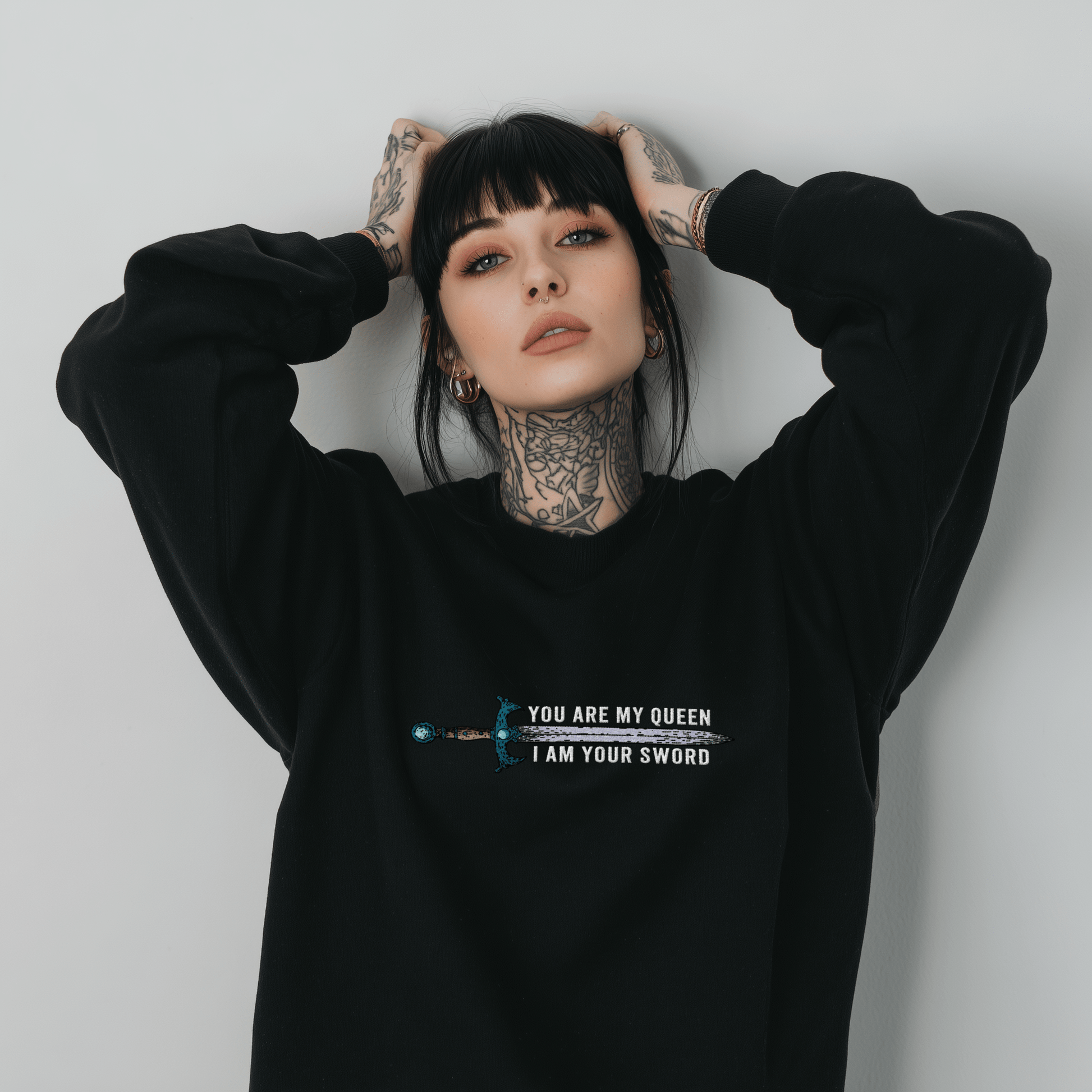 You Are My Queen Sweatshirt | Official Penn Cole Merchandise - Starry Skies Austin