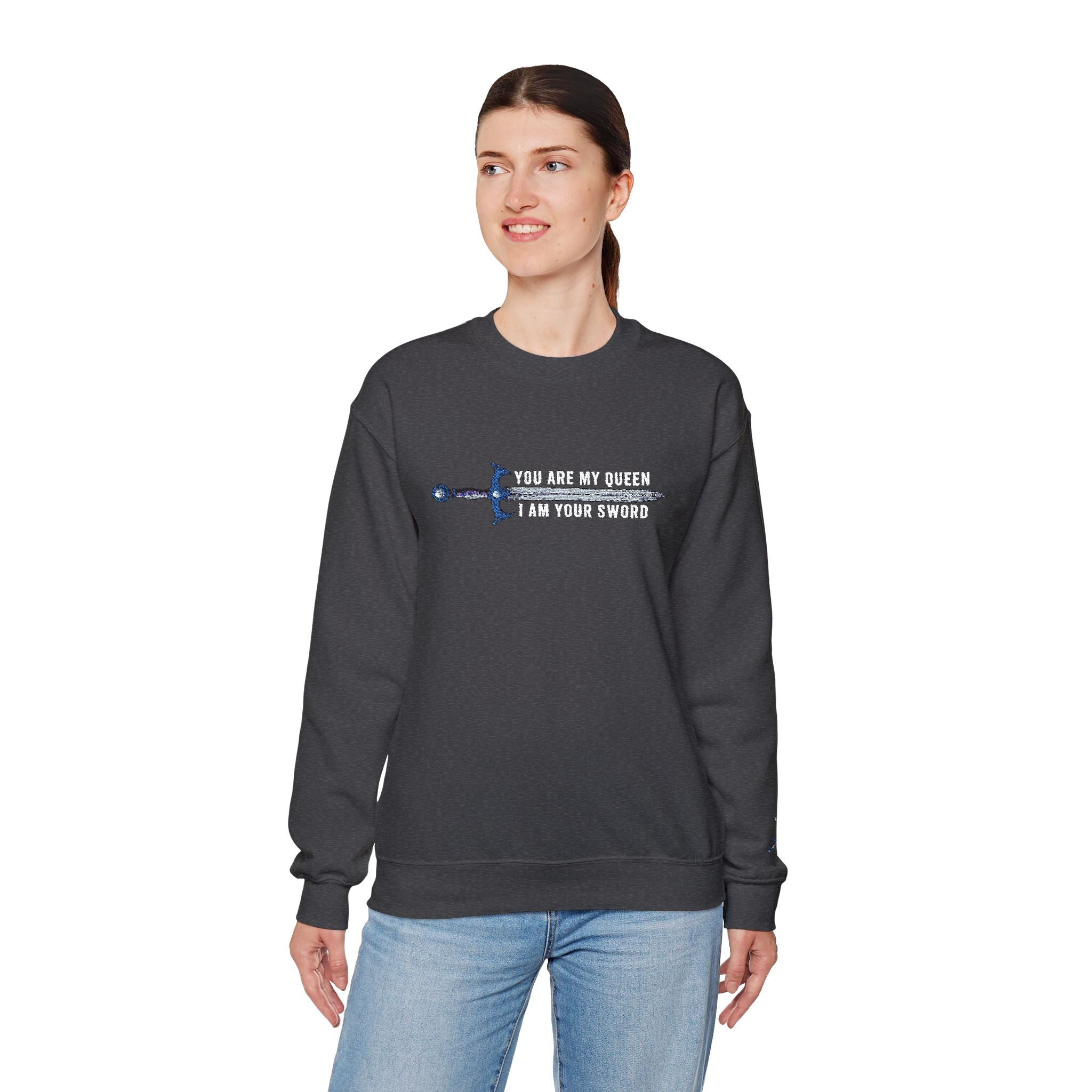 You Are My Queen Sweatshirt | Official Penn Cole Merchandise - Starry Skies Austin