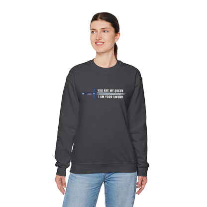 You Are My Queen Sweatshirt | Official Penn Cole Merchandise - Starry Skies Austin