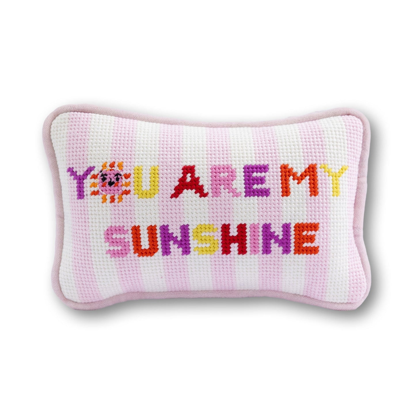 You Are My Sunshine Mini Needlepoint Pillow - Starry Skies Austin