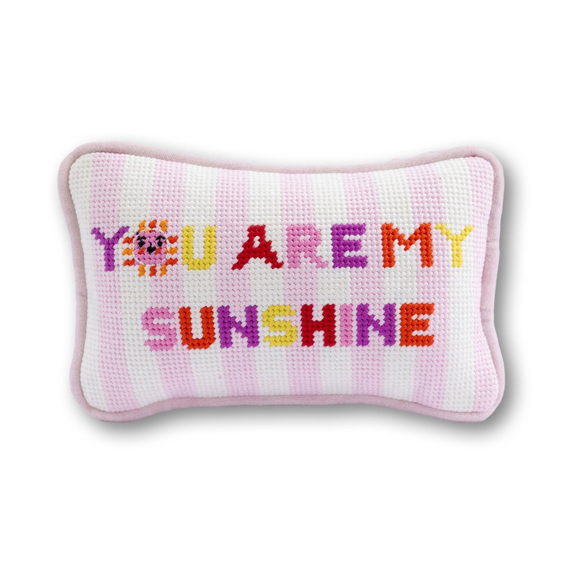 You Are My Sunshine Mini Needlepoint Pillow - Starry Skies Austin