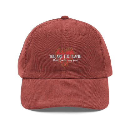 You Are the Flame Corduroy Hat | Official Penn Cole Merchandise - Starry Skies Austin