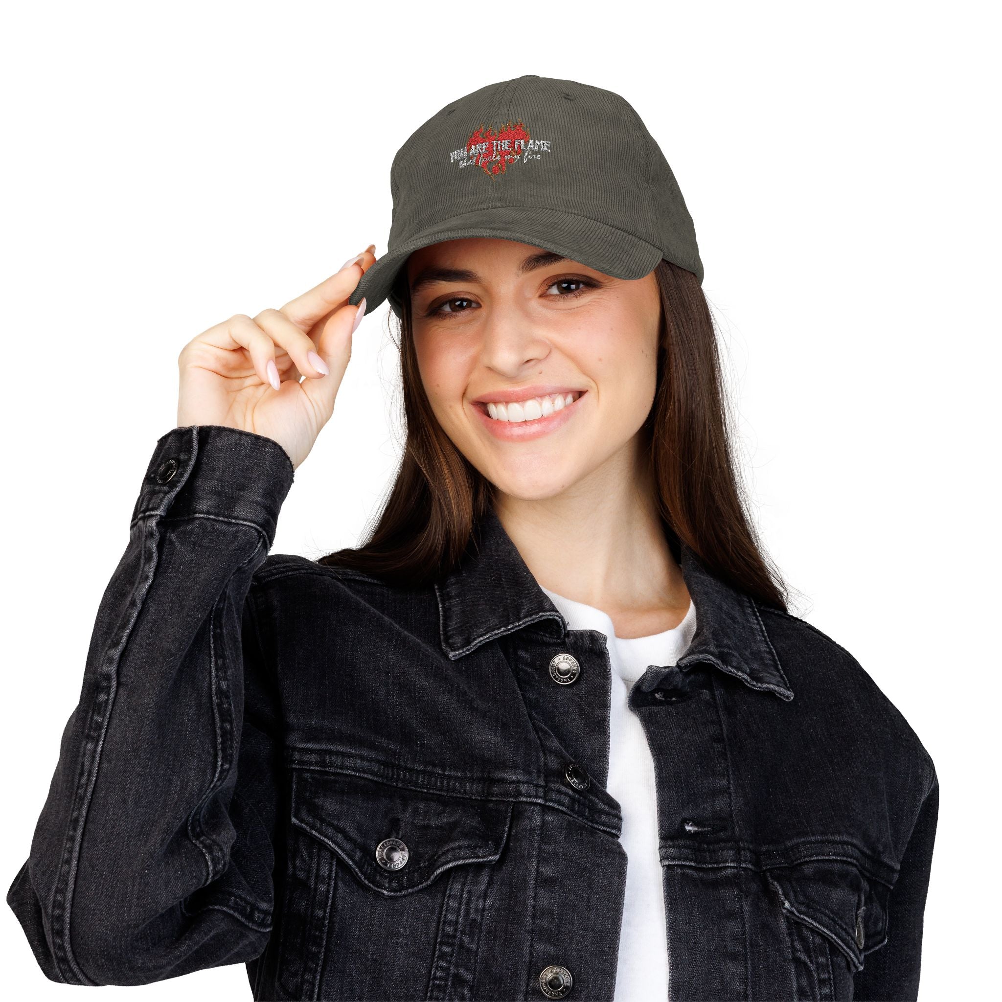 You Are the Flame Corduroy Hat | Official Penn Cole Merchandise - Starry Skies Austin