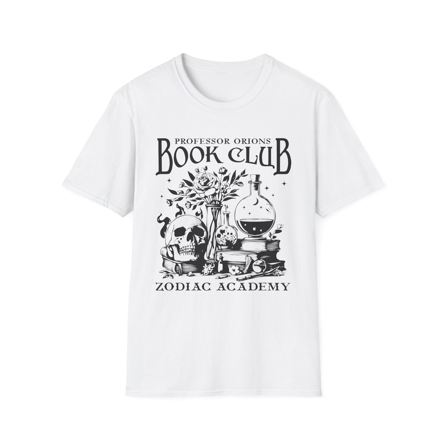 Zodiac Academy Professor Orion's Book Club Softstyle Tee - Starry Skies Austin