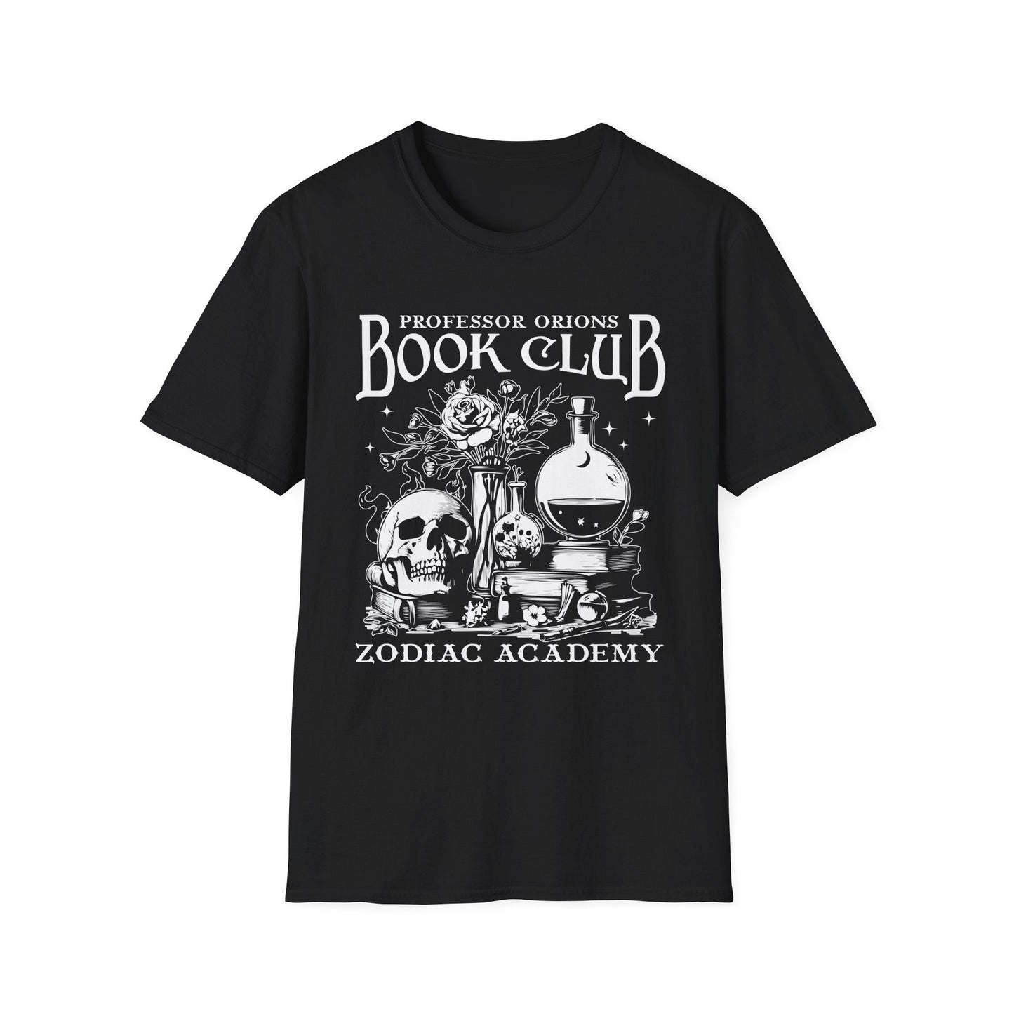 Zodiac Academy Professor Orion's Book Club Softstyle Tee - Starry Skies Austin