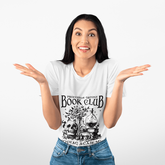 Zodiac Academy Professor Orion's Book Club Softstyle Tee - Starry Skies Austin